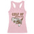 Gulf of Cheaper Eggs Racerback Tank Top Gulf of Mexico