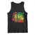 Juneteenth Tank Top Celebrate Black Freedom 1865 Dope Dreadlocks Lion Locs Rasta Hair