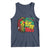 Juneteenth Tank Top Celebrate Black Freedom 1865 Dope Dreadlocks Lion Locs Rasta Hair