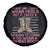 Female Veteran Spare Tire Cover US Military Women It Takes A Woman Veteran To Wear Combat Boots