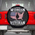 Female Veteran Spare Tire Cover Stands For Her Country Patriotic American Flag