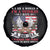 Female Veteran Spare Tire Cover I Am A Woman I'm A Veteran I Have A DD-214 I Walked The Walk