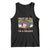 Funny Screaming Moo Deng Tank Top First Of All I'm A Delight Retro Vintage