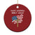 Christian Faith Christmas Ornament Make America Godly Again American Flag - Wonder Print Shop