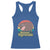 Funny Baby Hippo Moo Deng Racerback Tank Top Become Ungovernable Retro