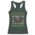 Biker Santa Claus Racerback Tank Top Oh What Fun It Is To Ride Motorcycle Christmas Ugly Sweater