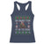 Biker Santa Claus Racerback Tank Top Oh What Fun It Is To Ride Motorcycle Christmas Ugly Sweater