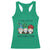 Christmas Gnomies Racerback Tank Top It's Fine I'm Fine Everything Is Fine