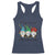 Christmas Gnomies Racerback Tank Top It's Fine I'm Fine Everything Is Fine