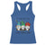 Christmas Gnomies Racerback Tank Top It's Fine I'm Fine Everything Is Fine