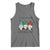 Christmas Gnomies Tank Top It's Fine I'm Fine Everything Is Fine