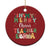 Xmas Choral Music Teacher Christmas Ornament In My Merry Chorus Teacher Era Xmas Carol Master - Wonder Print Shop