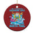 Xmas In July Relaxing Santa Christmas Ornament My Favorite Swimming Spot Is The North Pole - Wonder Print Shop