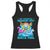 Christmas In July Relaxing Santa Racerback Tank Top My Favorite Swimming Spot Is The North Pole