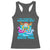 Christmas In July Relaxing Santa Racerback Tank Top My Favorite Swimming Spot Is The North Pole