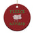 Funny Xmas Sheep Christmas Ornament Fleece Navidad Feliz Festive Xmas - Wonder Print Shop