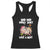 Funny Drunk Santa Racerback Tank Top Ho Ho Holy Shit What A Night