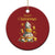 Xmas Cheese Lover Christmas Ornament Happy Cheesemas Merry Xmas - Wonder Print Shop