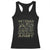 American Veteran Racerback Tank Top Of The US Army Camouflage Flag