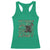 American Veteran Racerback Tank Top Of The US Army Camouflage Flag