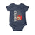 Canada Pride Baby Onesie Maple Leaf Squirrel Canadian Roots