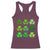 Funny St Patricks Day Skibi Rizz Racerback Tank Top No Cap