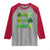 Funny St Patricks Day Skibi Rizz Raglan Shirt No Cap