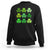 Funny St Patricks Day Skibi Rizz Sweatshirt No Cap