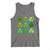 Funny St Patricks Day Skibi Rizz Tank Top No Cap