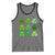 Funny St Patricks Day Skibi Rizz Tank Top No Cap