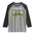 Labor and Delivery Nurse St Patrick's Day Raglan Shirt Delivering The Cutest Little Lucky Charms