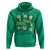 Teachers St Patrick's Day Hoodie One Lucky Teacher Retro Groovy