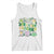 Teachers St Patrick's Day Tank Top One Lucky Teacher Retro Groovy