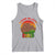 Dope Black Dad Tank Top Fist Bump Retro Vintage Father's Day Gift