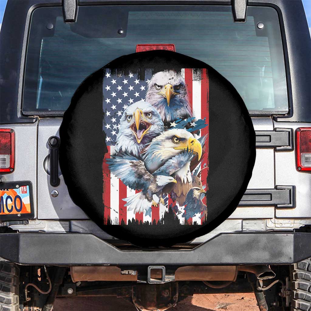 Patriotic American Eagle Spare Tire Cover US Flag US Pride Patriotic Spirit