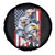 Patriotic American Eagle Spare Tire Cover US Flag US Pride Patriotic Spirit