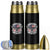 American Patriotic Bullet Tumbler If My Flag Offends You I'll Help You Pack American Flag Bald Eagle