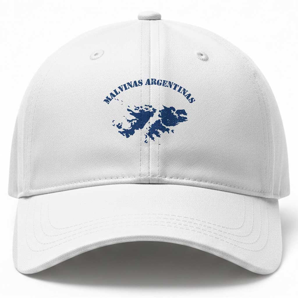 Retro Malvinas Argentinas Distressed Map Graphic Baseball Cap Argentine Island Sovereignty Heritage Pride