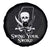 Pirate Skull Spare Tire Cover Swing Your Sword Motivational Quote