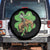 St Patrick's Day Lucky Cowboy Spare Tire Cover Retro Vintage Clover