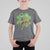 St Patrick's Day Lucky Cowboy T Shirt For Kid Retro Vintage Clover