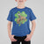 St Patrick's Day Lucky Cowboy T Shirt For Kid Retro Vintage Clover