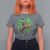 St Patrick's Day Lucky Cowboy T Shirt For Women Retro Vintage Clover