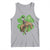 St Patrick's Day Lucky Cowboy Tank Top Retro Vintage Clover