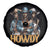 Howdy Melanin Cowgirl Spare Tire Cover Retro Western Rodeo African American Women Black History