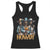 Howdy Melanin Cowgirl Racerback Tank Top Retro Western Rodeo African American Women Black History