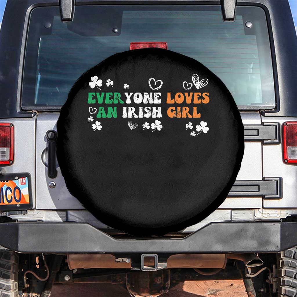 Funny Irish Women Spare Tire Cover Everyone Loves An Irish Girl St Patricks Day