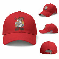 Some Bunny Needs Beer Funny Easter Drinking Humor Baseball Cap Retro Rabbit Beer Lover Gift