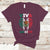 Hispanic Heritage Month Mexico T Shirt Viva Mexico Mexican Flag - Wonder Print Shop