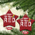 Red Friday Christmas Ornament R.E.D On Friday We Wear Red Support American Troops - Wonder Print Shop